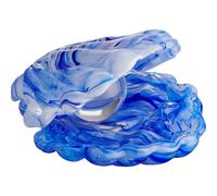 Kosta Boda - Mother of Pearl Art Glass, Blue - Blue