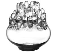 Kosta Boda - Polar Candle Holder Medium 20 cm, Clear - Clear