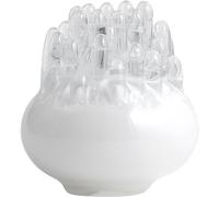 Kosta Boda - Polar Candle Holder Medium 20 cm, White - White