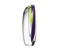 Kosta Boda Saraband vase 36 cm purple-green