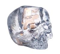 Kosta Boda - Still Life Candle Holder Skull - Clear
