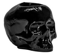 Kosta Boda - Still Life Skull Lantern, Black - Black