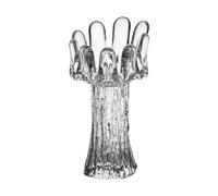 Kosta Boda Sunflower candle holder 18 cm Clear