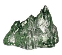 Kosta Boda - The Rock Lantern, Circular - Blue Green