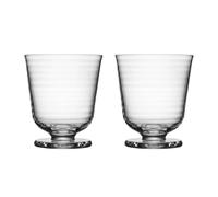 Kosta Boda Viva glass on foot 20 cl 2-pack Clear