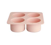 Kosta Boda Viva ice cube mold 4 compartments 13 cl Powder pink