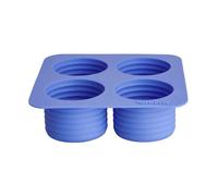 Kosta Boda Viva ice cube mold 4 compartments 13 cl Sea blue