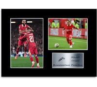 Kostas Tsimikas Football Player 2024-2025 A4 Printed Signed Poster Photo Display Mount Gift For Liverpool Fans and Supporters