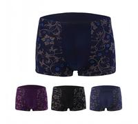 KOSTEN Large Size Men'S Underwear 4Pcs Boxers Modal Underwear Male Box Plus Big Size 4Xl/5Xl/6Xl/7Xl Boxer Shorts-Multi Colors 7-Asian Size Xxl