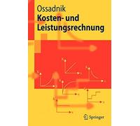 Kosten- und Leistungsrechnung.New 9783540798538 Fast Free Shipping<|