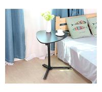 KOSTING Adjustable Portable Multifunctional Triangle Table, Standing Desk for Studying, Reading, Breakfast, Black Walnut, 23.6" x 19.3" x 35.4"