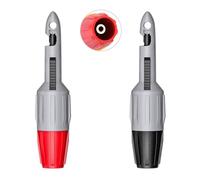 KOSTOO 2pcs Wire Piercing Probe Kit, Insulation Puncture Wire Probe Piercing Clip Test Probe Tool for Multimeter Equipment Home Appliance Repair Electricity Meter Testing (Gray, 2mm)