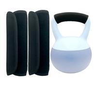 KOSTOO Kettlebell Non-Slip Handle Wraps, Soft Breathable Grip Handle Cover for Most Kettlebells, Training Accessory for Gym (2 Pcs)