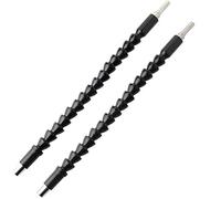KOSTOO Multi-Angle Bending Drill Bit Extension, Flexible Drill Bit Extension - Magnetic Hex Soft Shaft, Flexible Screwdriver Extension Universal Drill Connection, 2PCS