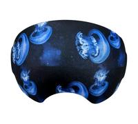 KOSTOO Ski Snowboard Goggle Cover, Microfiber Ski Goggle Protector, Snow Sports Cover Sleeve Lens Scratch Dust Protection, Great Gifts for Ski Lovers (Jellyfish)