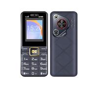 KostSell Unlocked Senior Cell Phone, Big Button 3 SIM Senior Phone, Easy to Use Mobile Phone with Large Capacity Battery, Flashlight, Voice Recorder, Calendar, Alarm Clock, Calculator (Dark Blue)