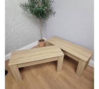 KOSY KOALA 2 oak benches in Beige KOSY KOALA Beige