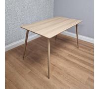 KOSY KOALA Bella rectangle wood Table in Light Oak