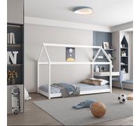 KOSY KOALA Bunk Bed Kids White 3ft Single Pine Wooden Children Bedroom Furniture KOSY KOALA White