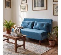 KOSY KOALA Double Sofa Bed Sleeper Foldable Portable Pillow Lounge Couch Blue Sofa Bed Living Room Furniture