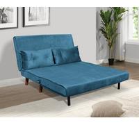 Kosy Koala Double Sofa Bed Sleeper Foldable Portable Pillow Lounge Couch Blue Sofa Bed Living Room Furniture