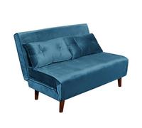 Kosy Koala Double Sofa Bed Sleeper Foldable Portable Pillow Lounge Couch Blue Sofa Bed Living Room Furniture