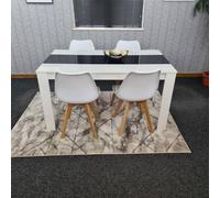 Kosy Koala Kitchen Dining Table With 4 Chairs Dining Room Table And Padded Chairs Multi One Size