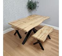 Kosy Koala Modern Dining Table Set With Two Modern Benches Dining Room Furniture