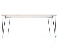 KOSY KOALA Modern Grey Bench with Hairpin Legs, Stylish & Sturdy Seating for Home & Dining KOSY KOALA Grey