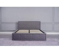 Kosy Koala Ottoman Storage Bed Grey 4Ft6 Double Fabric Wooden Bedroom Furniture