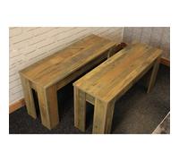 Kosy Koala Rustic Effect Set of 2 Dining Benches Only
