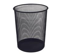 Kosz na śmieci Q-CONNECT Office Set metalowy 19l czarny PBS Connect Polska sp. z