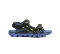 Regatta Kids Kota Drift Lightweight Walking Sandals Nautical Blue Electric Lime, Size: UK Infant 11