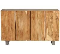 Kota Live Edge Solid Acacia Wood 150cm Medium Sideboard - 4 Doors