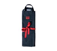 KOTAI | Cotton Knife Roll-up | 7 Slots for 6 Knives and a Honing Steel | 100% Cotton | Comfortable and Durable Handles | Easy to Open and Close with a Tie-on System | Handcrafted
