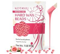 KOTAMU Pinck Wax Beads 450 g Professional Waxing Beans for Hair Removal