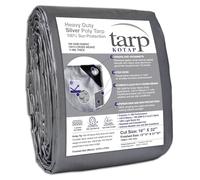 Kotap Heavy-Duty Protection/Coverage Tarp, 10-mil, Polyethylene (PE), Multi-Use, Waterproof