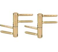 KOTARBAU® 2 Pcs 16mm Universal Brass Drill Strips for Front Door Heavy Duty Heavy Duty Large Load Capacity Adjustable Cylinder Head