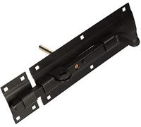 KOTARBAU® 230 mm (9.06 in) Double-Sided Lever Bolt Gate Latch Door Latch Lock Barrel Bolt Shed Barn Powder Coated Black