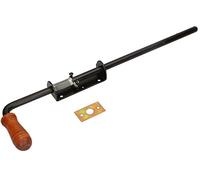 KOTARBAU® 480 mm (18.90 in) Heavy Duty Spring Loaded Sliding Bolt Gate Latch Door Latch Lock Barrel Bolt Shed Barn Chicken Coop Powder Coated