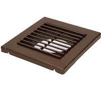 KOTARBAU 5907465906524 Ventilation Grille, Brown, 100 mm