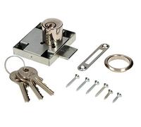 KOTARBAU 5907465940832 Furniture Lock, Silver, 45 mm x 56 mm