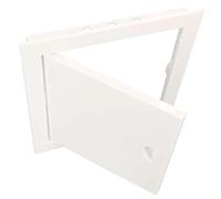 KOTARBAU - Access Panel - 200 mm x 300 mm - ABS Plastic - Inspection Door - White - Maintenance Hatch - Snap Closure - Sturdy Opening - Universal