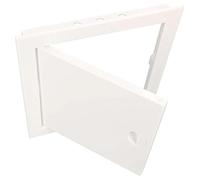 KOTARBAU - Access Panel - 400 mm x 500 mm - ABS Plastic - Inspection Door - White - Maintenance Hatch - Snap Closure - Sturdy Opening - Universal