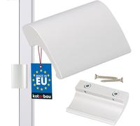 KOTARBAU Balcony Door Handle Silver Anodized - F1 - Terrace Door Handle DE Luxe - Secure - Universal Pull Handle - Aluminum Balcony