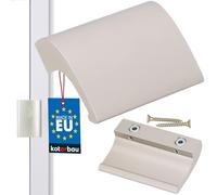 KOTARBAU Balcony Door Handle Stainless Steel Look - Terrace Door Handle DE Luxe - Secure - Universal Pull Handle - Aluminum Balcony