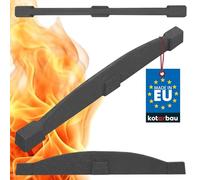 KOTARBAU Chimney Grate 340 mm Single Grate Table Grate Ash Grate Replacement Parts Accessories Cast Iron Grate Oven Rack Square Corner Grate Cast Iron