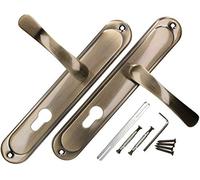 KOTARBAU Door Handle 72 mm PZ Door Handle Patin Door Fitting Door Handle Set Long Plate Door Handle Set Inner Door Exterior Door Handle Gate Fitting