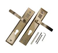 Kotarbau Door Handle Patin Door Handle Long Plate Door Handle Set Inner Door Exterior Door Handle Handle Door Fitting