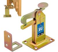 KOTARBAU® Door Stop 97 Floor Mounted Gate Stop Door Stop Yellow Locking Angle Door Buffer Steel Robust Solid